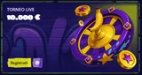 Torneo live fino a 10000 euro